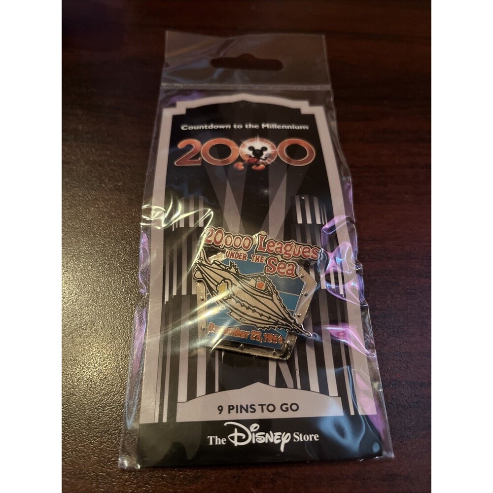 Disney Countdown To The Millennium 20,000 Leagues Under‎ The Sea #10 Pin